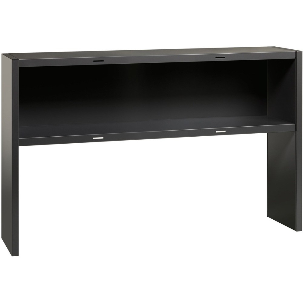 Lorell LLR79170 Charcoal Steel Desk Stack-on Hutch 60"