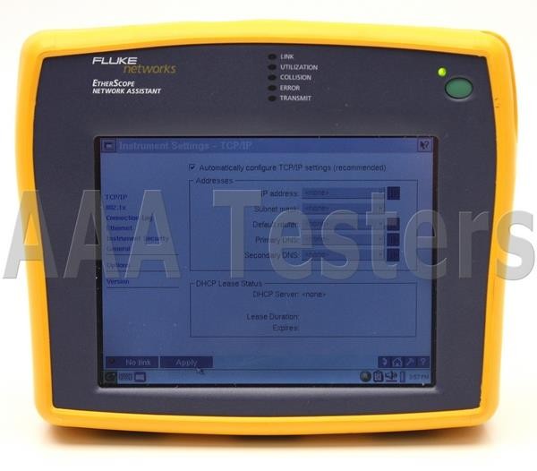 Fluke Networks EtherScope Series I Network Assistant w/ LAN Option