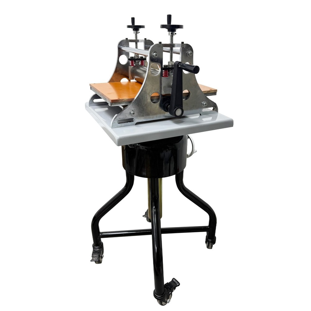 Printmaking Machine Sculpture Turntable 360°Rotating Workbench Clay Art Printing