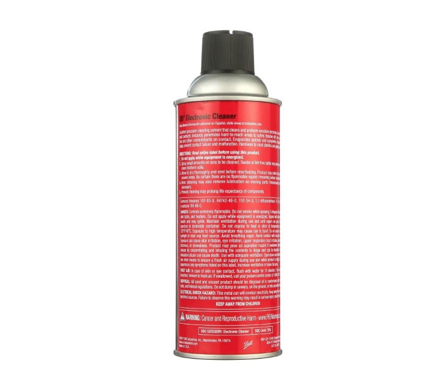 2 pack CRC Electronic Cleaner, Quick Dry for Sensitive Electronics, 11 Oz