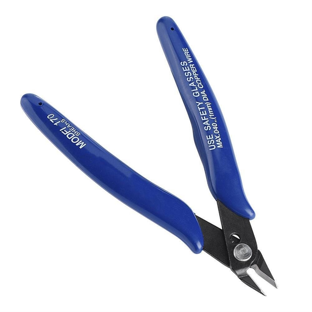 New Model 170 Flush Wire Cutter for Attomizers Tool Side Cutting Blue