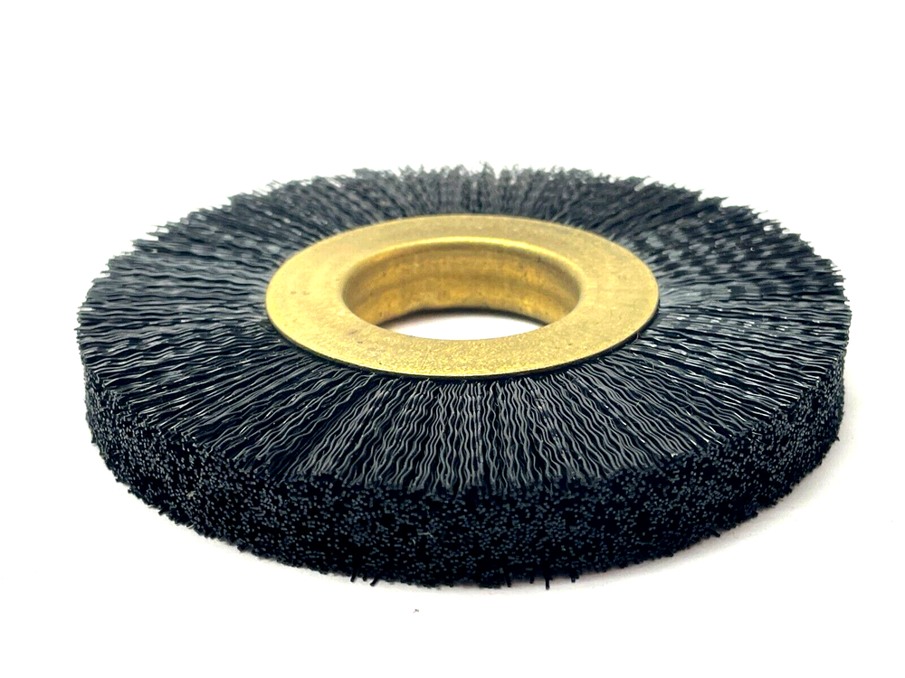 Nylon Brush 1-1/4" Bore 4" Diameter