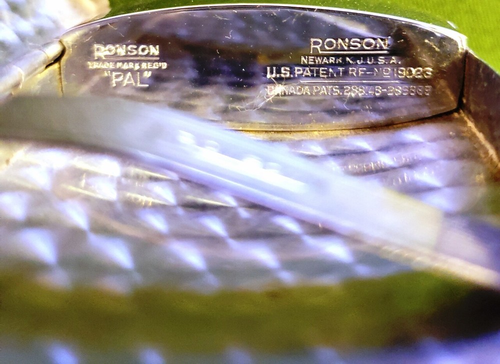 Ronson Pocket Pal Cigarette Lighter Integrated Case