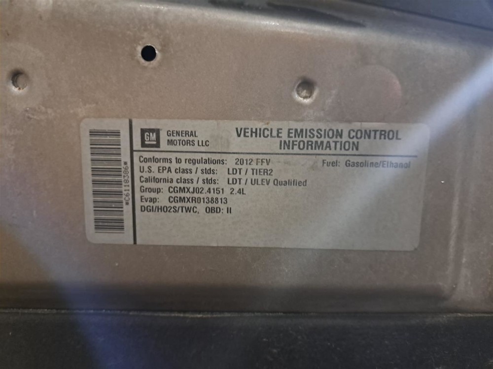 2012 Equinox Amplifier Sku#4144846