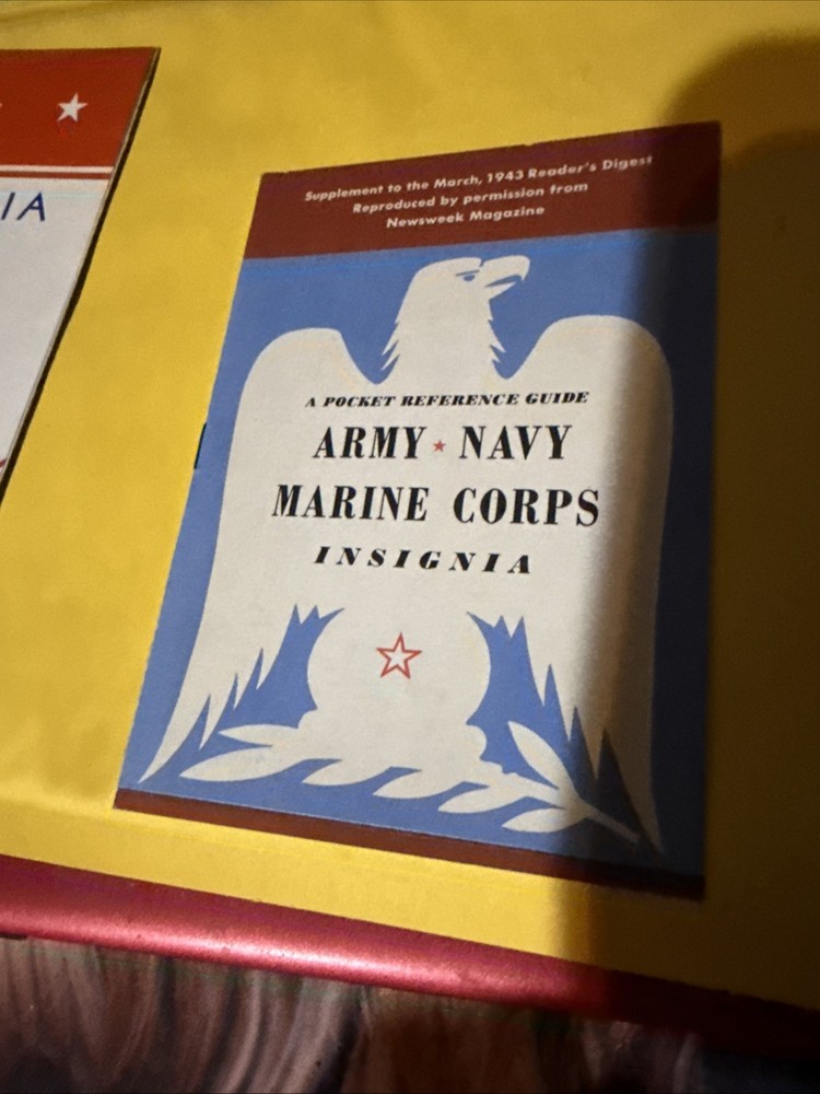 WWII Insignia Pamphlets