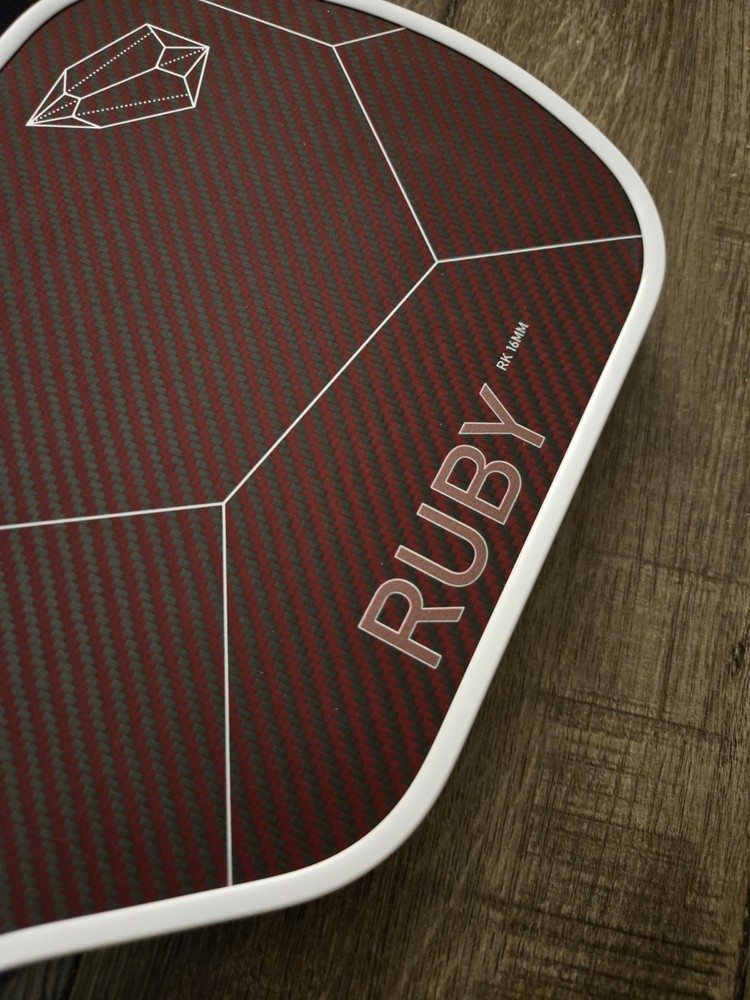 NEW Ruby RK 16mm Pickleball Paddle RED