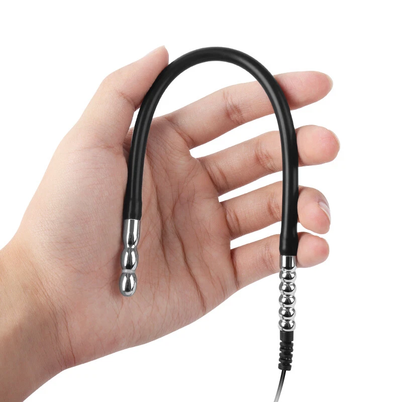 Electric Penis-Stretcher Enhancer-Ball-Scrotum-Ring-Delay-Ejaculation Men Remote