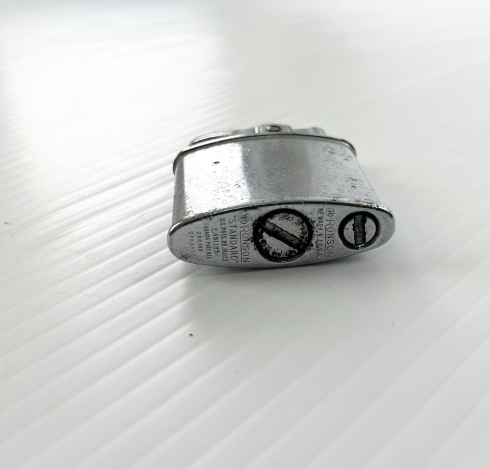 Vintage Ronson Silver Tone Standard AS IS