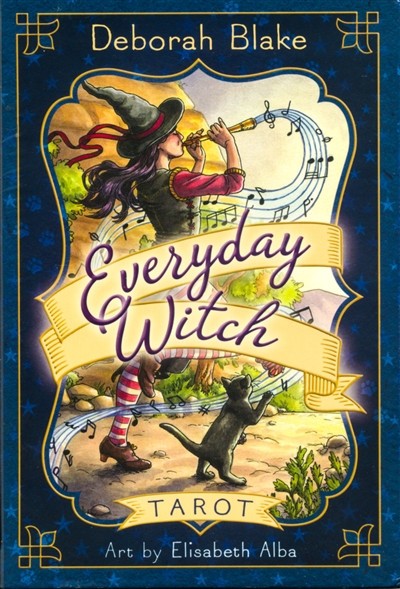 Everyday Witch Tarot Deck + Full-Color Book Reading Divination Deborah Blake