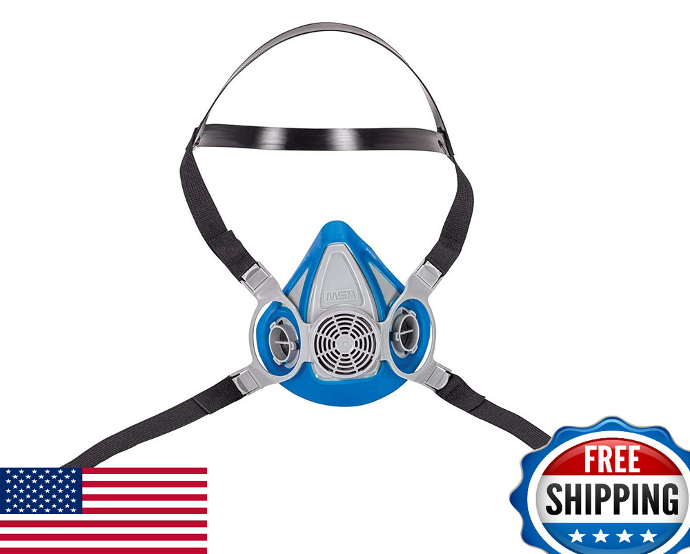 MSA 815700 Advantage 200 LS Half-Mask Respirator - Large, 2-Pc