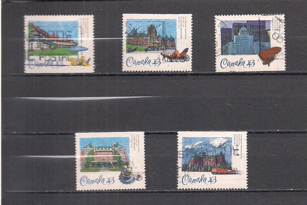 Canada 1993 #1467-1471 used set