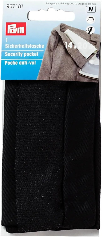 Security Pocket, Black