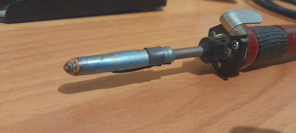 ANTEX vintage soldering iron + base