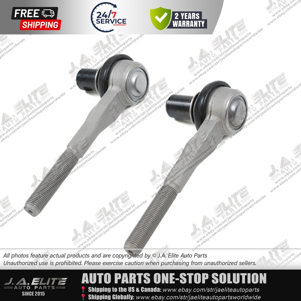 2pcs Front Outer Tie Rod Ends for Bentley Continental Flying Spur 4E0419811E