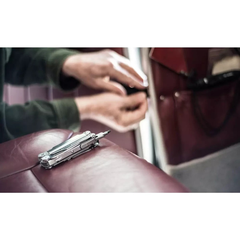 Leatherman Wave Plus Multi-Tool, 18-Tools, Stainless Steel (US STOCK)
