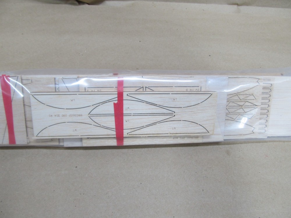 Retro RC 1951 Flying Wing - 55" Wing Span - #RRC0602 MISSING PLANS