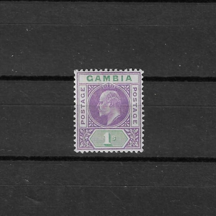 GAMBIA 1904/06 SG 67 MINT