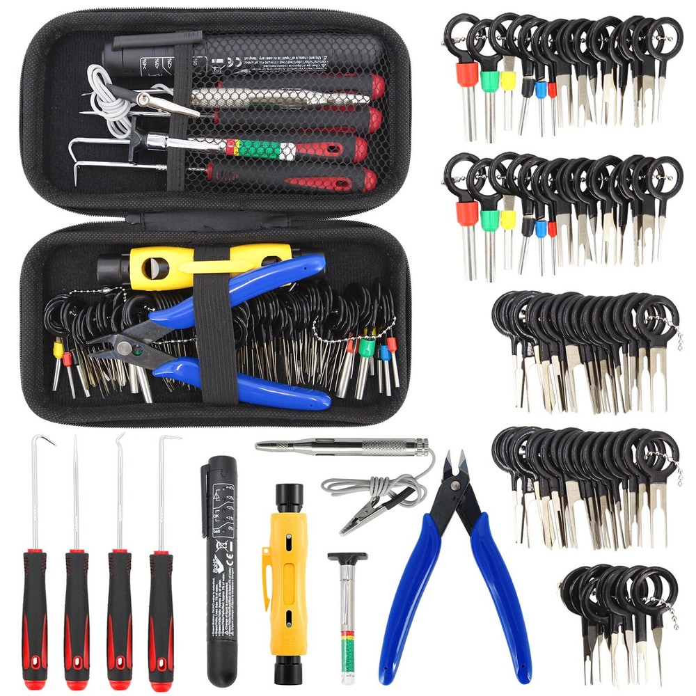 89pcs Wire Extractor Connector Puller Pin Car Terminal Removal Tool Cable Pliers