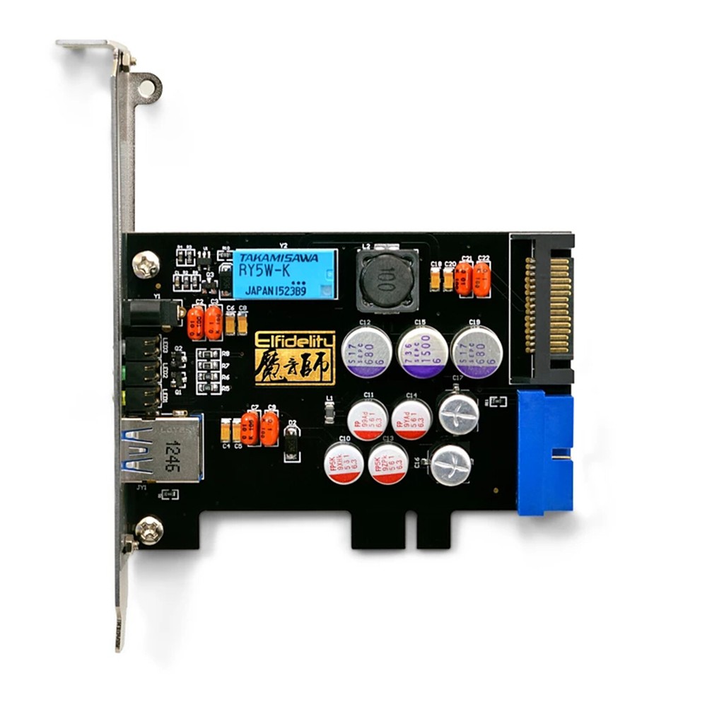 1pc Elfidelity AXF-100 USB Power Source HiFi Interface Preamp Internal Filter