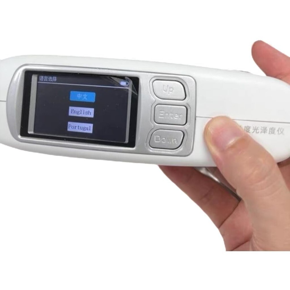 Small Aperture Gloss Meter with 60° 0~200GU for Plastic Electronics Hardware