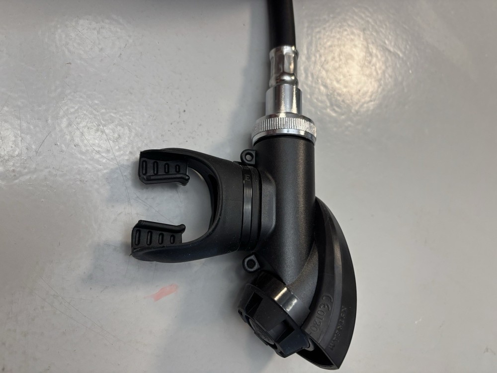 Poseidon first and second stage scuba regulator fits both yoke and DIN.