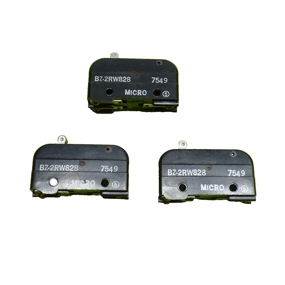 3 Honeywell micro switch bz-2rw828 lot microswitch
