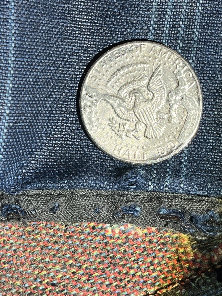 1971 uncirculated Half Dollar Error ( 2 Blobs)