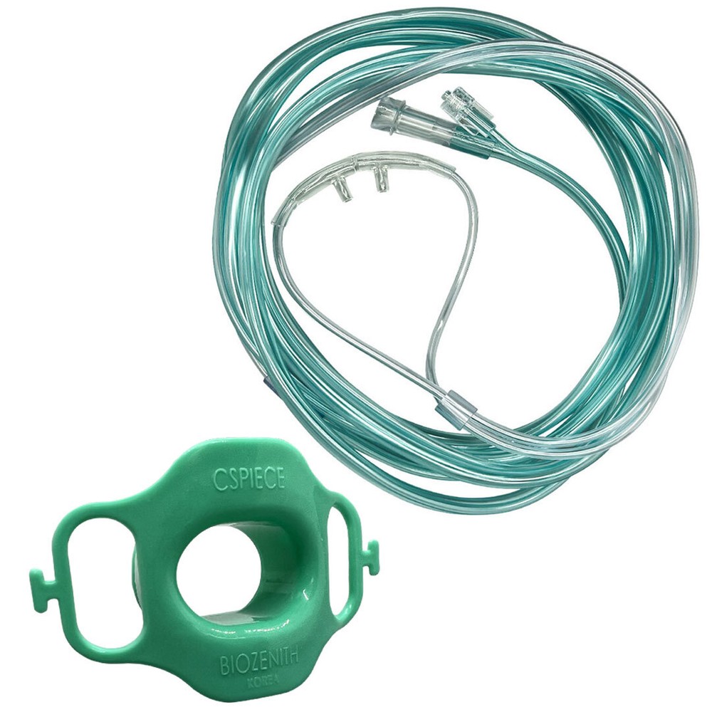 ETCO2 Nasal Sampling Cannulas and Bite Block