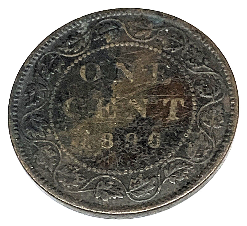 # C5563   CANADA   COIN,     LARGE CENT   1896