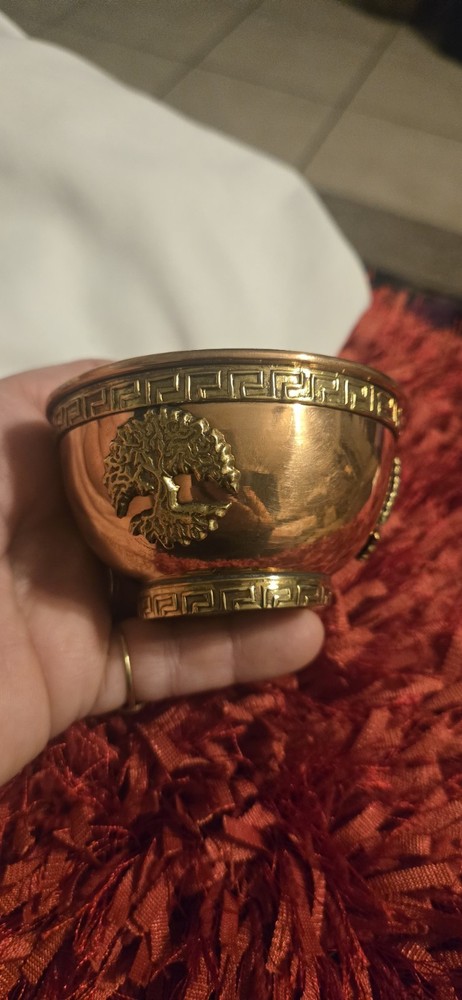 A Copper Offering Bowl