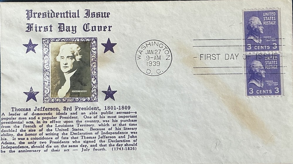 Crosby 851 Thomas Jefferson Horizontal Coil Pair