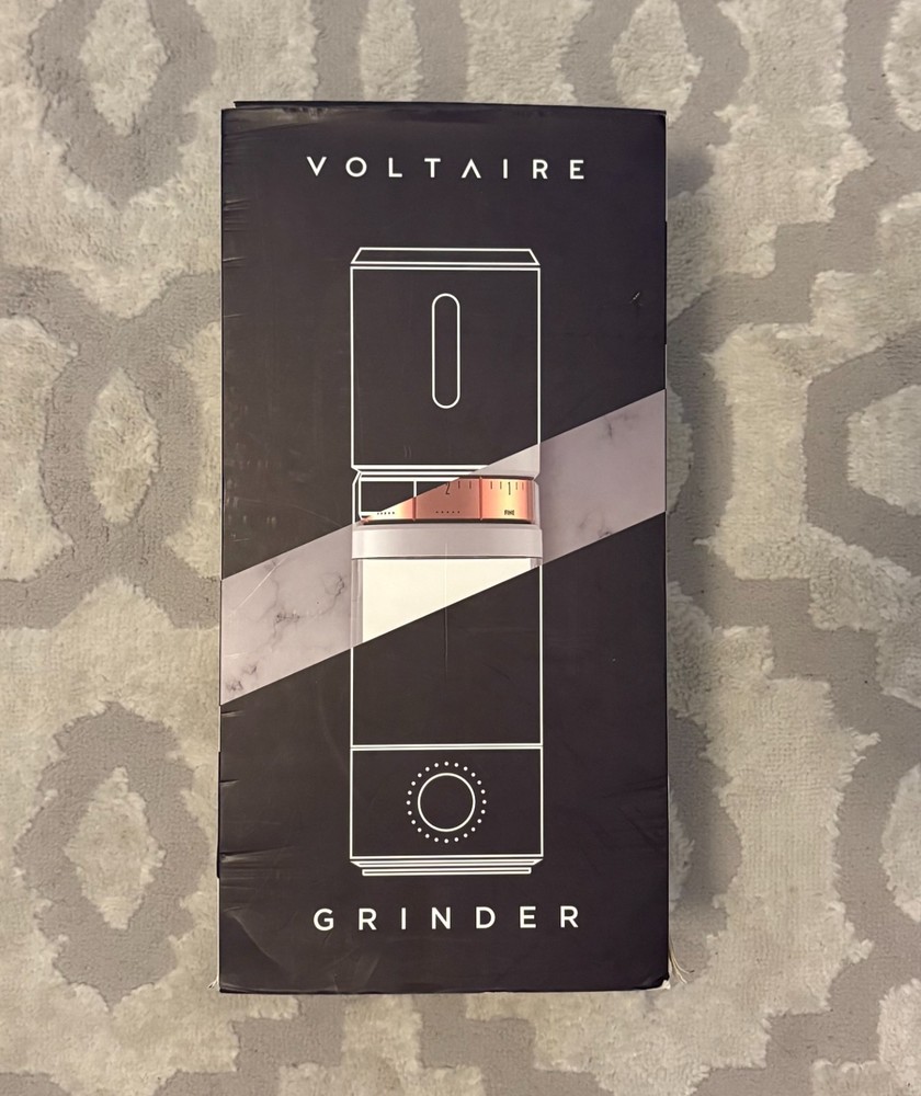 Voltaire High Performance Portable Burr Coffee Grinder Copper