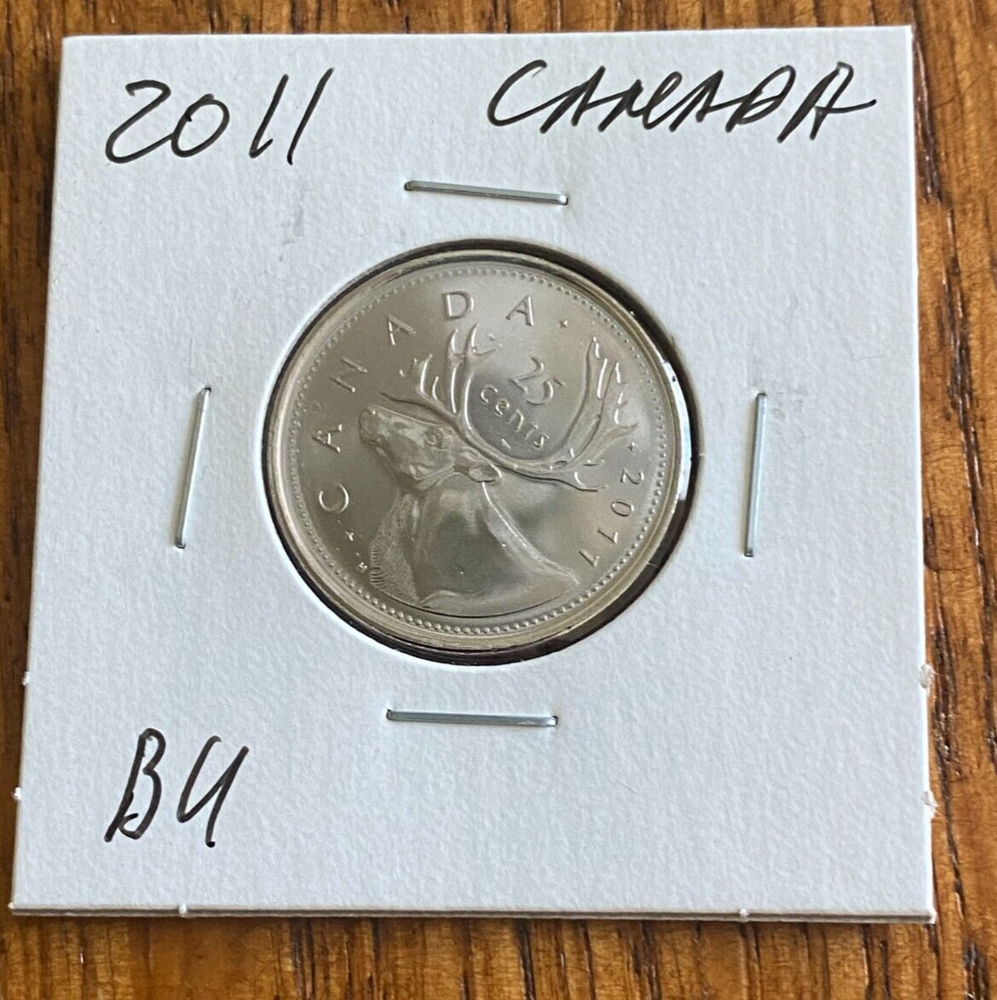 2011 CANADA 25 CENT - UNCIRCULATED