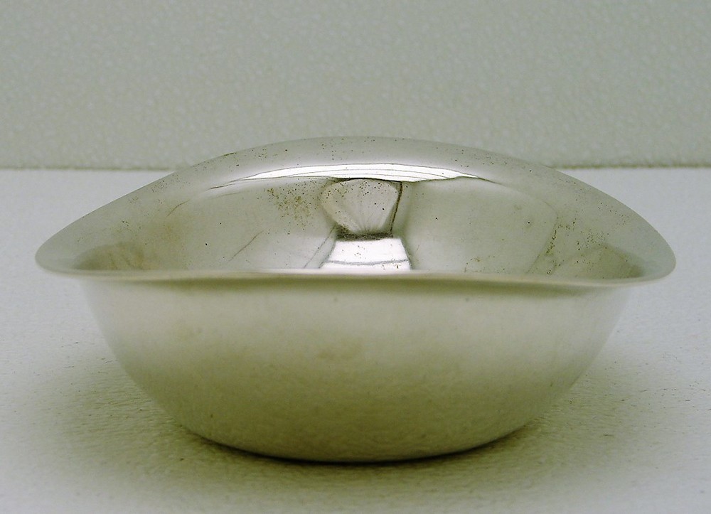 Vienna Austria Solid Silver Vegetable Serving Oval Bowl Hallmarked M&K 1856