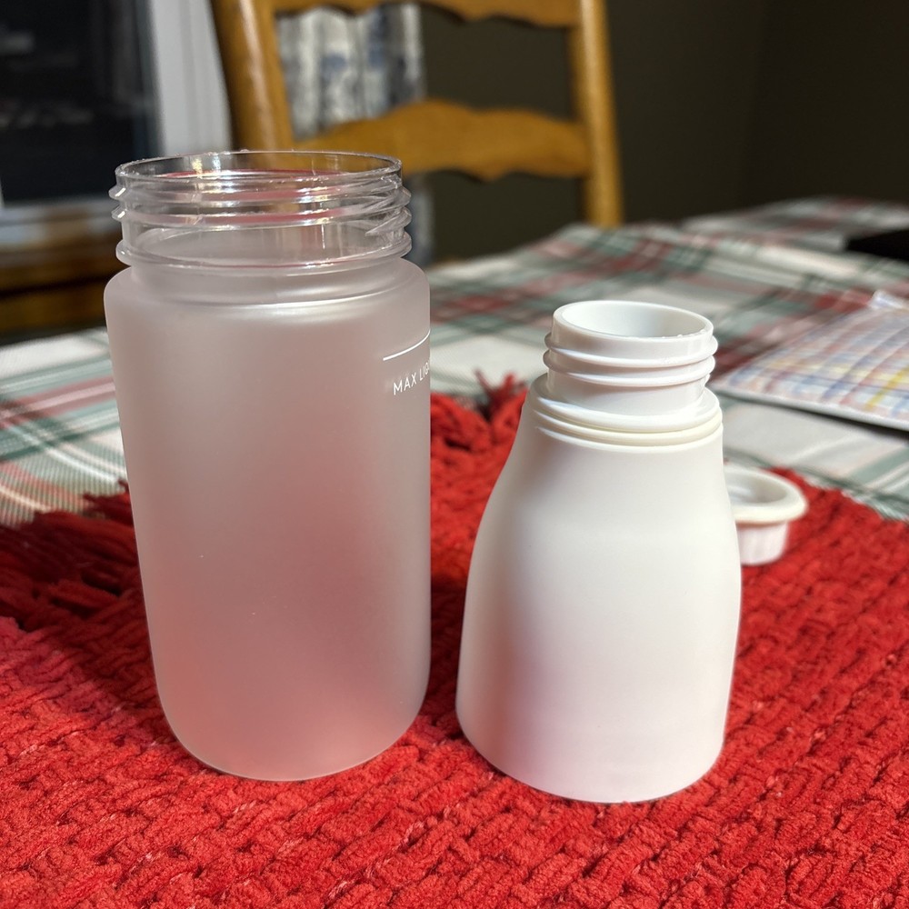 Kencko Shaker Smoothie Bottle White