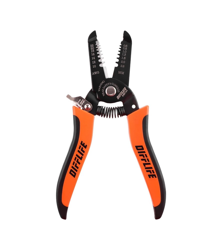 10-22 AWG Wire Stripper Cutter Wire Stripping Tool And Multi-Function Hand To...