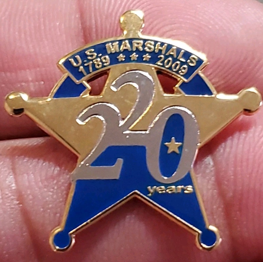 U.S. Marshal Law Enforcement Pin