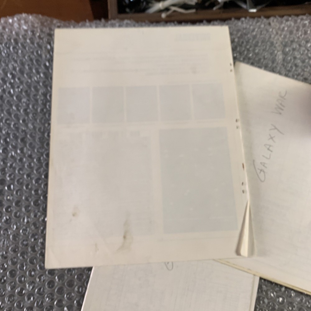 Copy ARCADE GAME owners manual ￼ Galaxy Wars Universal