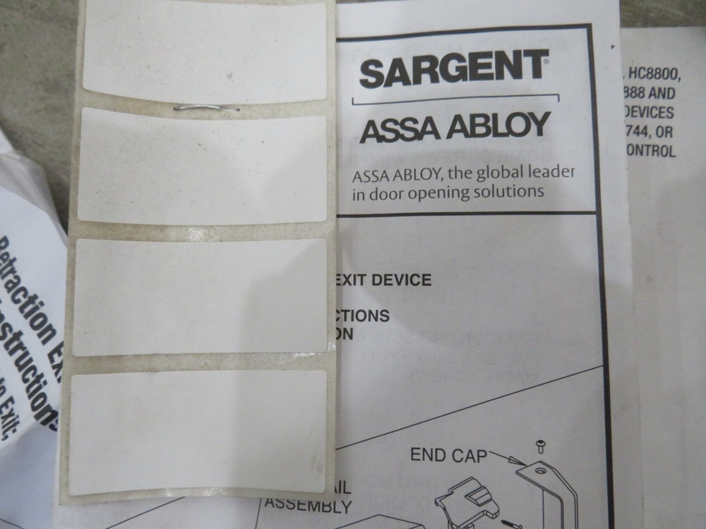 Sargent 56-8804F-ETL-LR-26D-32D Exit Device