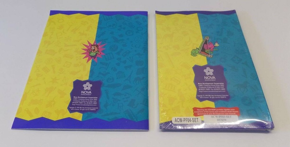 Art Explosion Clip Art Image Pack CD-ROM Portfolio Library Nova Development