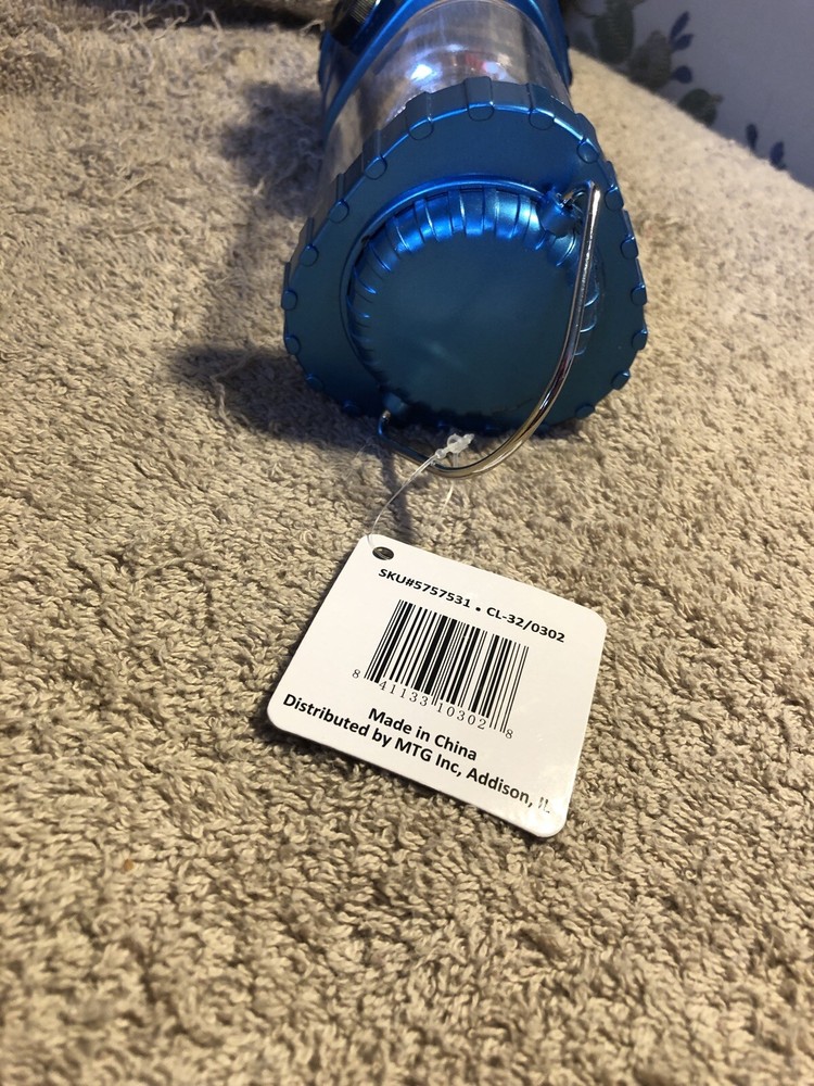 NEW Dimmable LED lantern 7" high batteries included