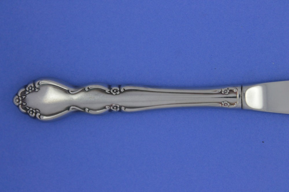 Oneida Stainless Flatware Dover Pattern Modern Hollow Dinner Knife 9"