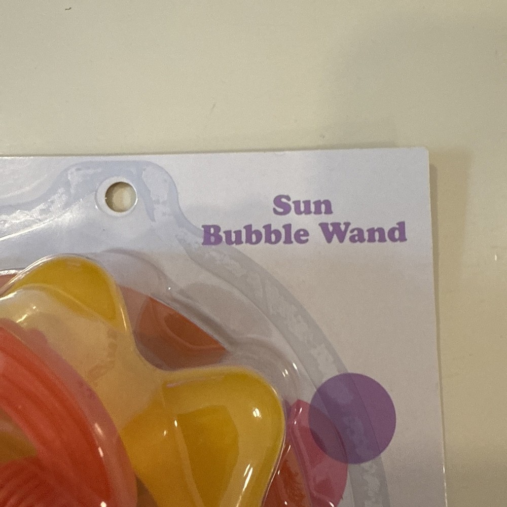 Sun Squad Battery Powered Sun Bubble Wand 7 streams
