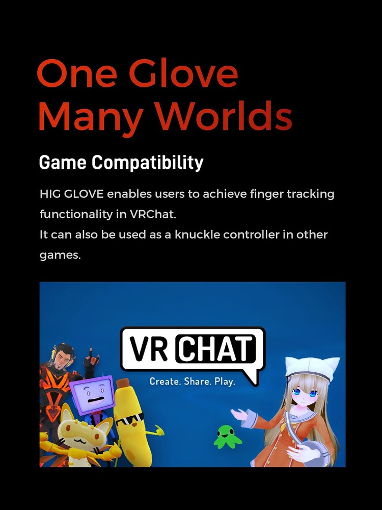 High Precision VR Motion Capture Glove for Meta Quest 3 3S 2 VIVE Tracker