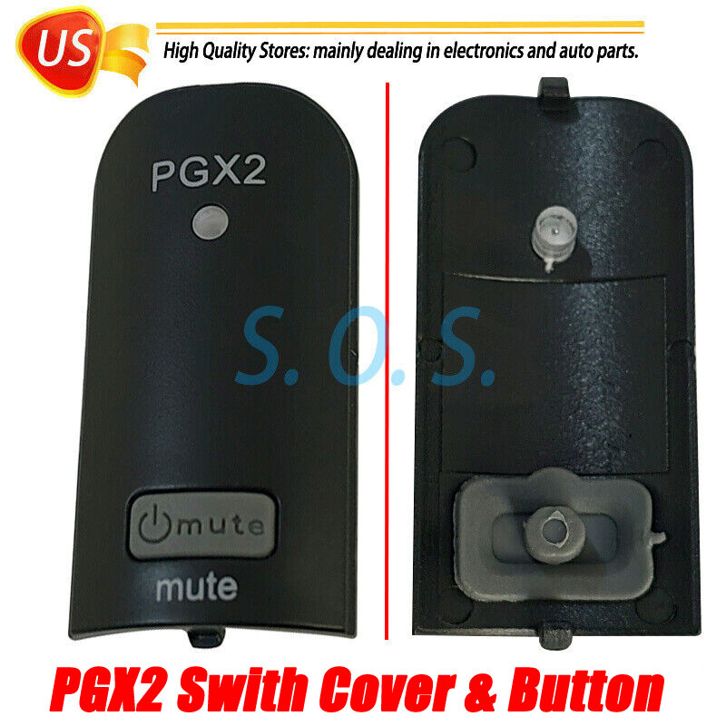 PGX2 Swith Cover+Button Replacement For SHURE PGX2 Handheld Transmitters &Button