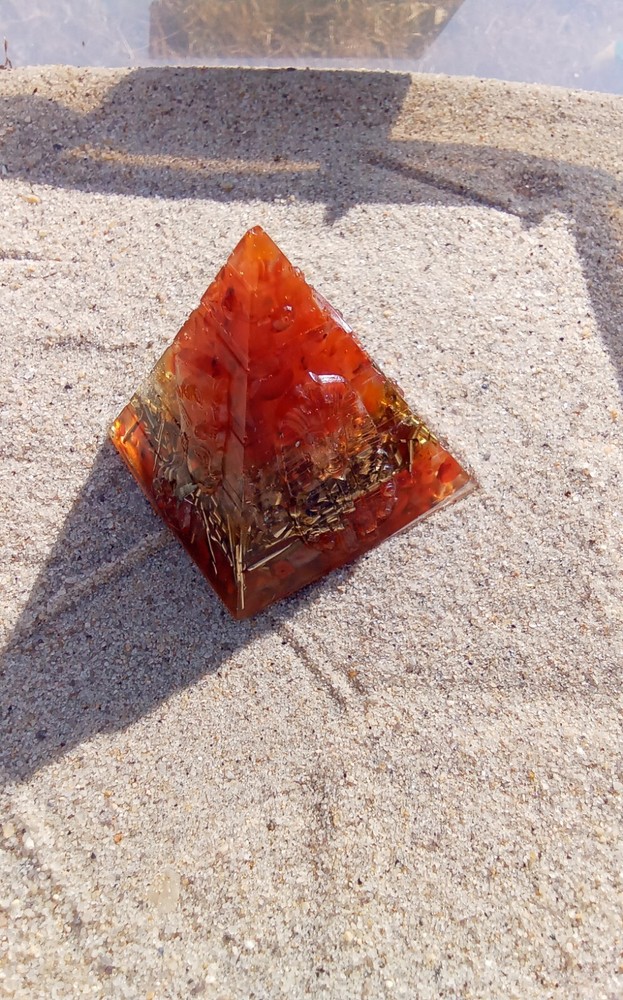 Orgonite Crystal Pyramid