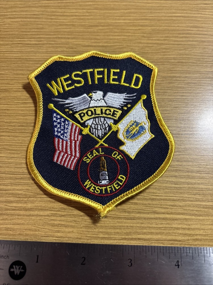 MA Westfield Massachusetts Police Shoulder Patch