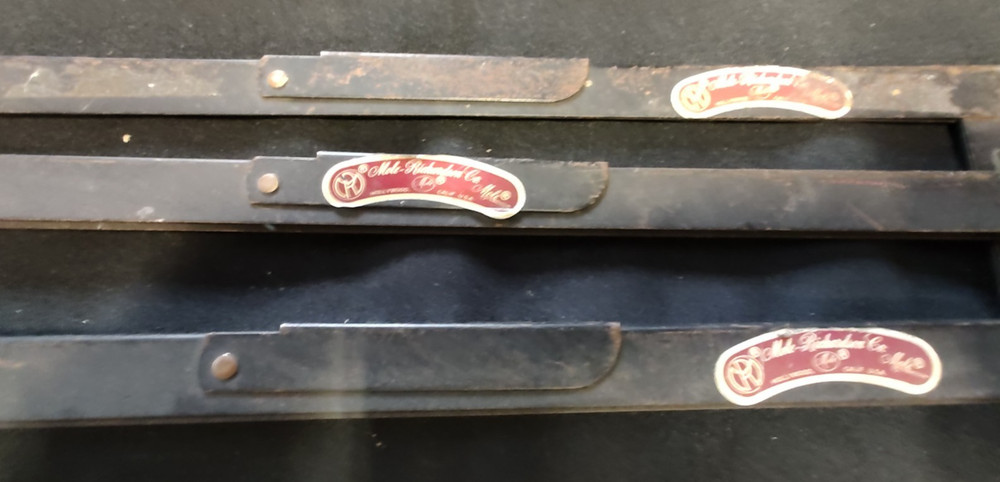 3 PCS VINTAGE Mole Richardson 14" x 10" frames