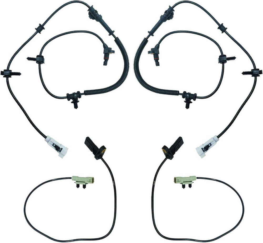 ABS Wheel Speed Sensor Front Rear Left Right Replacement for Commander 2006-2...