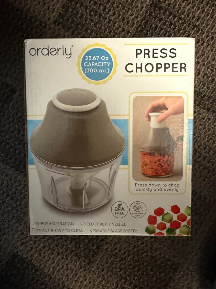 Orderly Kitchen Press Chopper